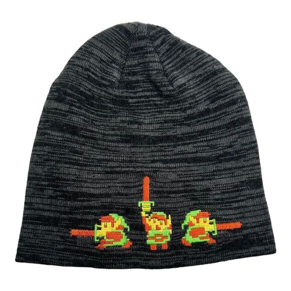 Zelda Other - Legend Of Zelda Controller Gear Beanie Hat Youth Gray The 2019 Winter Nintendo